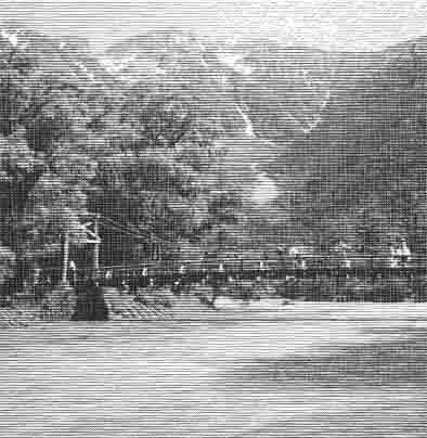 La passerelle près de Fordoc