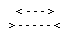 traits fléchés
